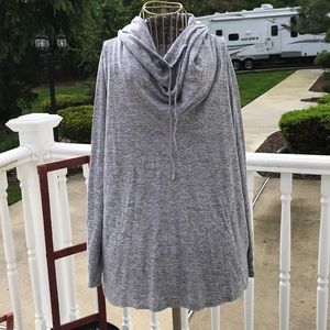 Grey crew neck long sleeve